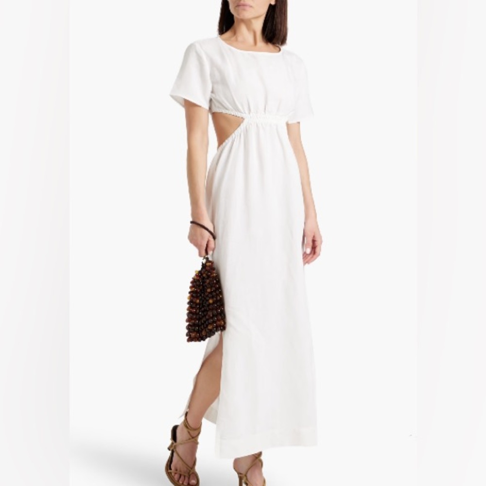 ONIA Linen maxi dress XS